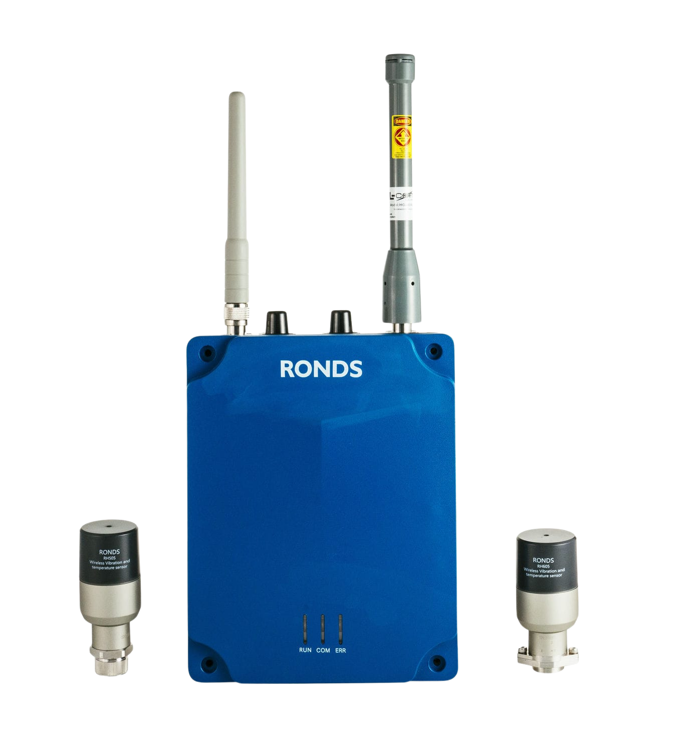 Industriële sensor op pomp